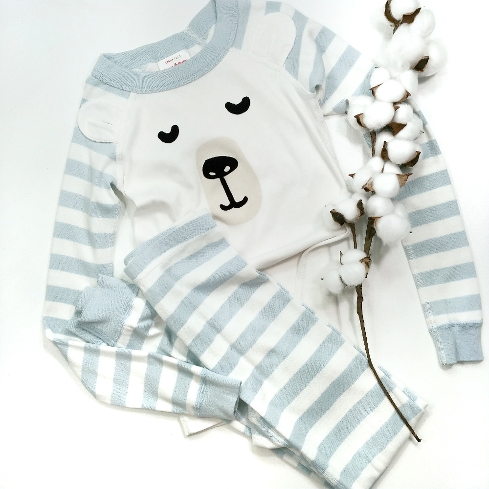 Hanna Andersson 2 Piece Pajama Set Size 8